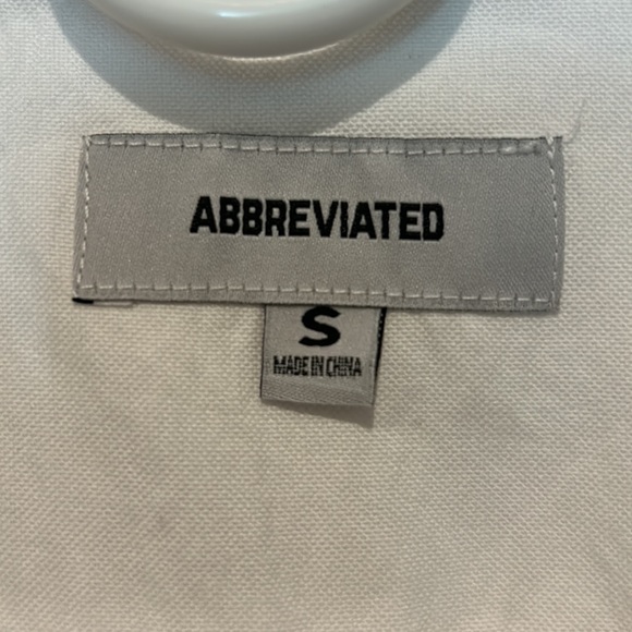 Abbreviated Apparel - Long Sleeve Button Down Shirt (Small) - Picture 2 of 2